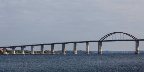 istock Langeland Bridge seen from the Coast 1028068198