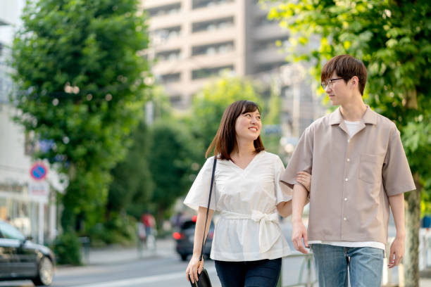 istock Young couple outdoors 1028092824
