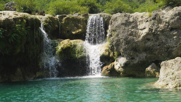 istock Beautiful tropical waterfall. Philippines, Luzon 1028101408