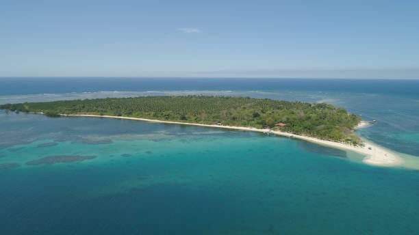 istock Tropical island Magalawa with beach 1028105232