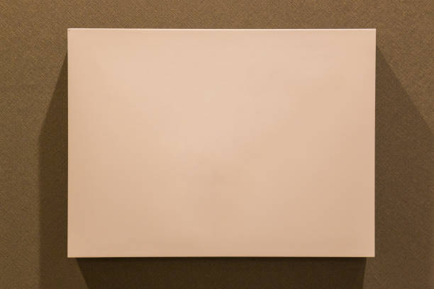 istock Blank signboard template for text on the wall. 1028108970