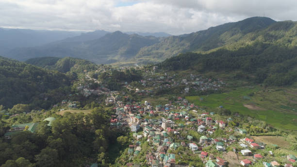 istock Town in mountain province. Sagada, Philippines 1028109186