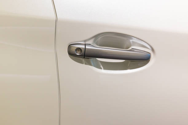 istock Handle for opening car doors equipment of vehicles. 1028109262