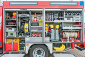 Fully packed fire engine is ready for the next deployment