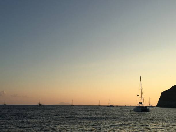 istock Sunset on the Aegean sea 1028138992