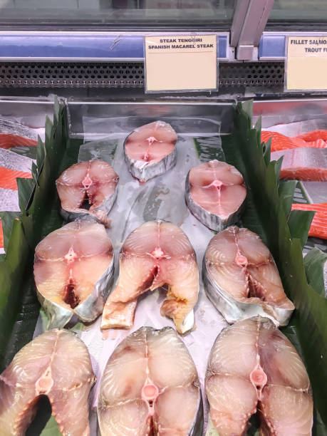 istock Spanish mackerel steak fillet 1028146910