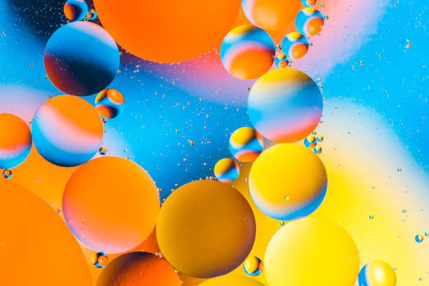 istock Scientific image of cell membrane. Macro up of liquid substances. Abstract molecule atom sctructure. Water bubbles. Macro shot of air or molecule. Biology, phycics or chymistry abstract background. 1028147074