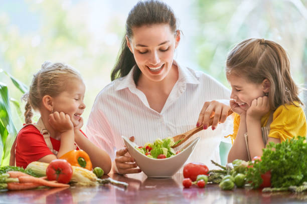 istock Happy family in the kitchen. 1028148280