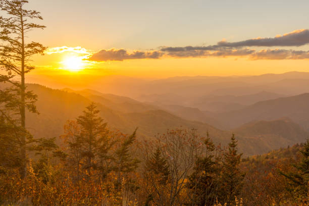 istock Smoky Mountain sunset VIII 1028156630