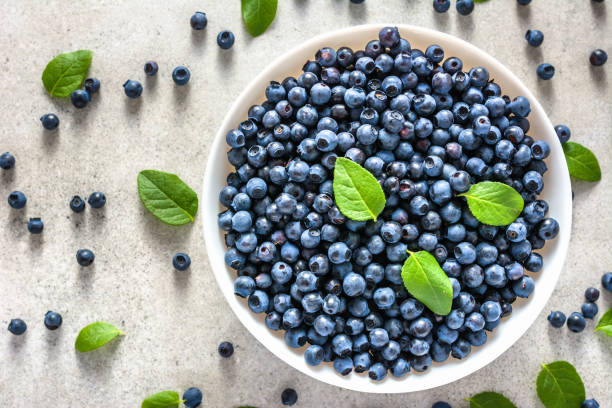 istock Fresh blueberry, organic food concept 1028177152