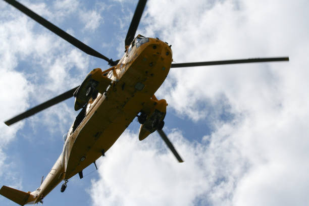 istock Sea King Search and Rescue Helicopter 1028179876