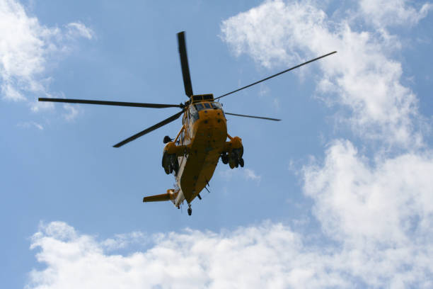 istock Sea King Search and Rescue Helicopter 1028179878
