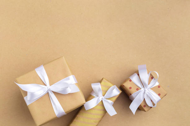 istock Top view of gift box 1028188060