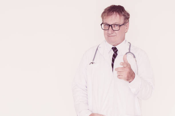 istock Content Mature Doctor Pointing at You 1028193730