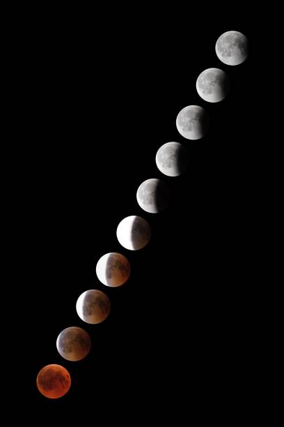 istock Phases of full eclipse of the Moon 1028200776