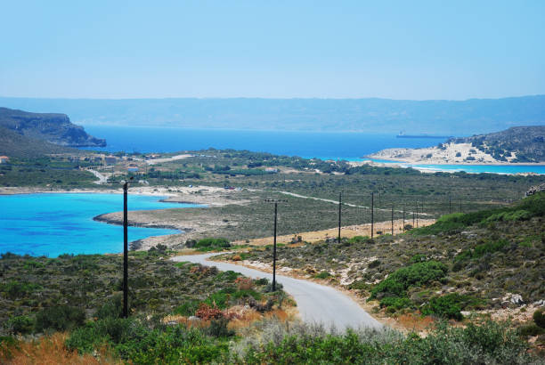 istock Motorway road to the exotic beach, Greece 1028211704
