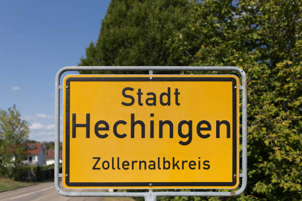istock hechingen historic town germany city sign 1028223812