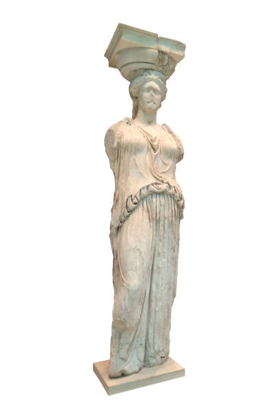 istock Greek caryatids on white 1028226378