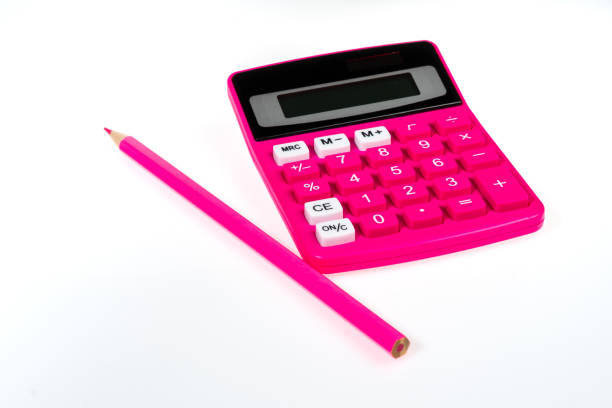istock school background with pink calculator and pencil 1028228868