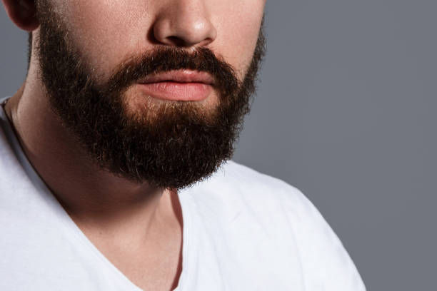 istock Close-up of male beard 1028233144