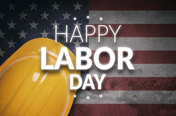 USA Labor Day celebration stock photo