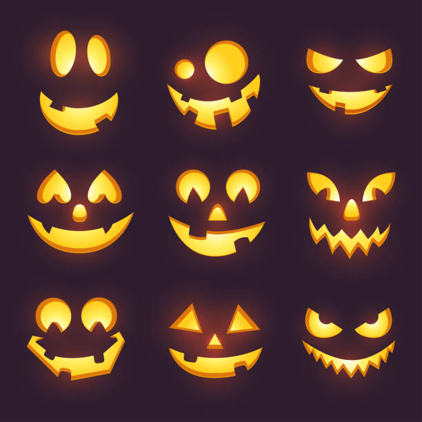 Pumpkin Emojis Halloween Shirt | Funny Carved Pumpkins Gift Pumpkin Emojis Halloween Shirt | Funny Carved Pumpkins Gift