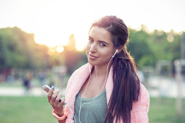 istock Young woman training in the park 1028237750
