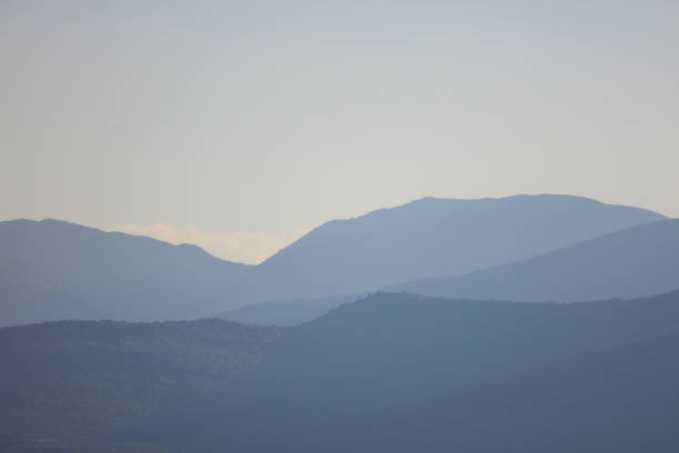 istock Mountain silhouette against of sky 1028267626