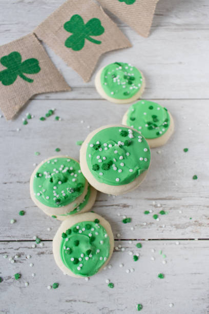 istock Saint Patrick's Day green cookies 1028285338
