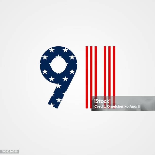 Ððµñðññ Stock Illustration - Download Image Now - 911 Remembrance, Banner - Sign, Black Color