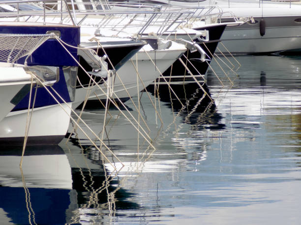 istock Boats moored in the marina 1028288574