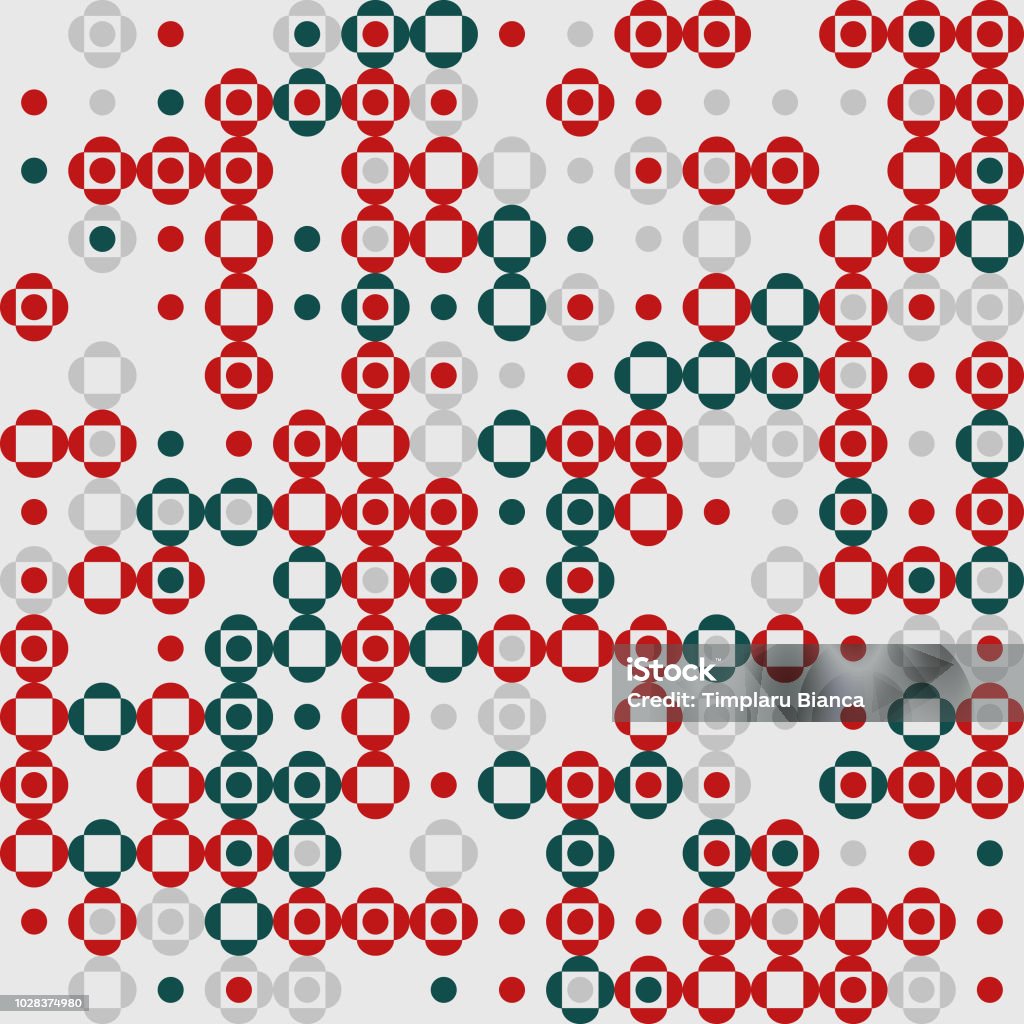 Beautiful Pattern Design Using Two Shapes Beautiful Geometric Pattern Design Stock Illustration - Download Image ...