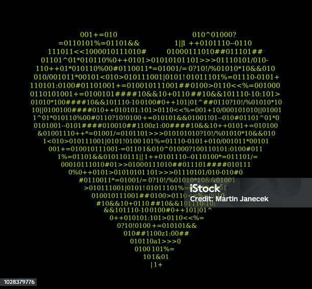 Code Heart Signs Signal Heart Text Sourdce Code Stock Illustration - Download Image Now ...