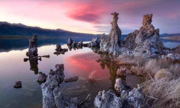 South Tufa, Mono Lake, CA South Tufa, Mono Lake, CA Mono Lake stock pictures, royalty-free photos & images