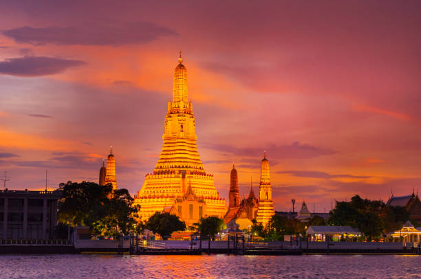 istock Wat Arun Chaopraya river, Bangkok Thailand 1028387676