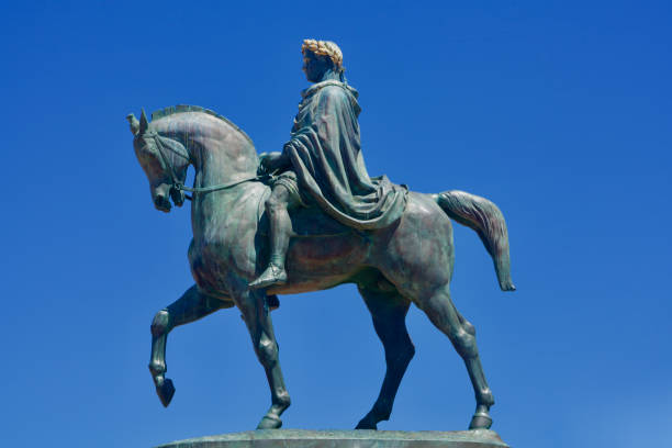 istock Napoleon Bonaparte on a horse 1028401336