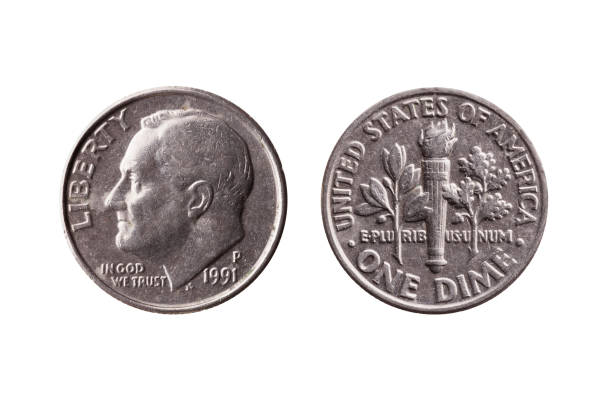 istock USA dime nickel coin (10 cents) 1028403958