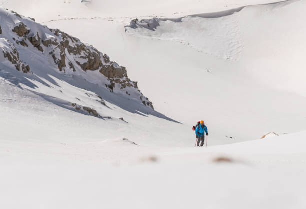istock Mountaineering in winter 1028414728