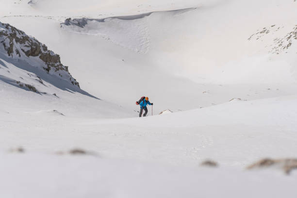 istock Mountaineering in winter 1028414854