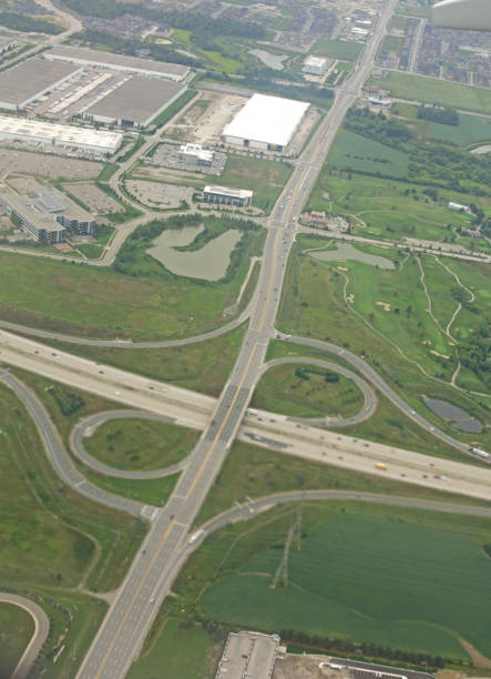 istock Highway 401  in Milton, Ontario, Canada 1028436160