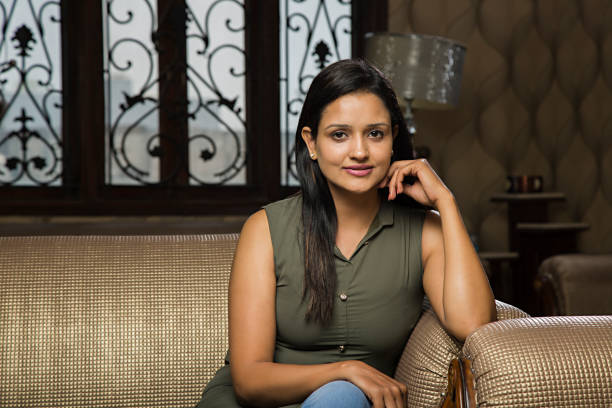 istock Happy young woman - Stock image 1028452990