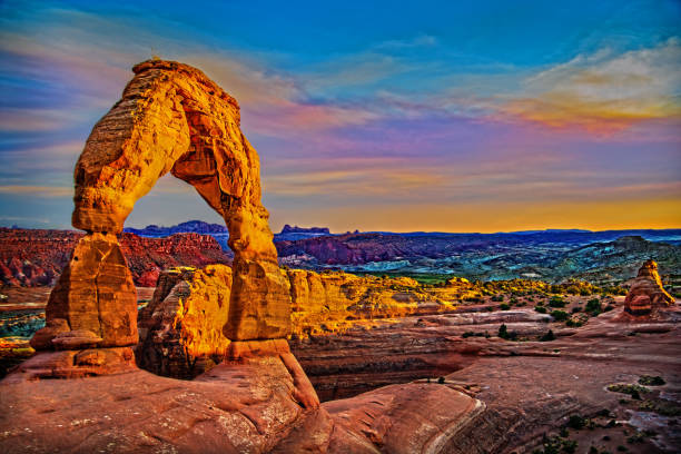 Arches National Park stock photo