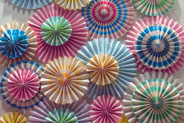 istock Cupcakes background. Colorful objects close-up. Umbrellas for the cocktails background Bright colorful background 1028492206