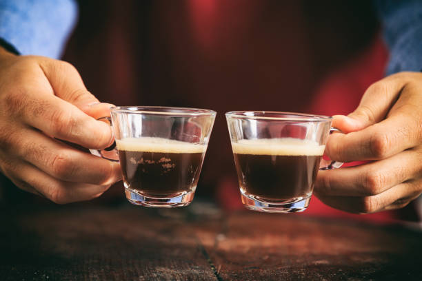 istock Barista holding two espresso cups 1028505034
