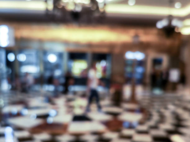 Abstract background of shopping mall