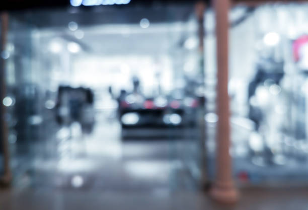 istock Abstract background of shopping mall 1028507866