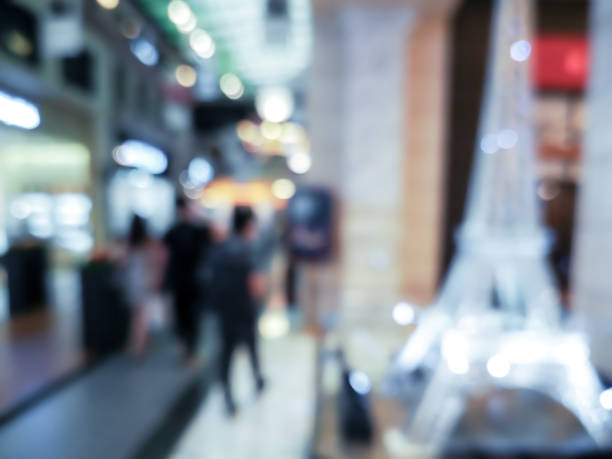 istock Abstract background of shopping mall 1028507876