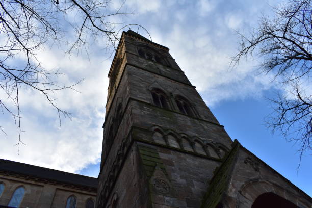 istock Church tower in Glasgow 1028510182