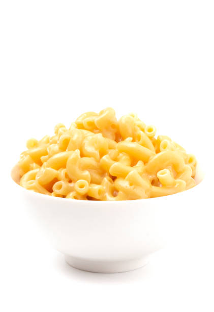 istock Classic Stovetop Macaroni and Cheese on a White Background 1028521354