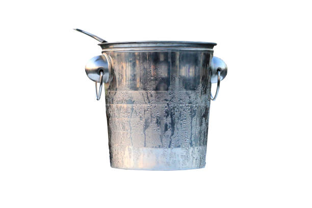istock Champagne bucket, full with ice  ,Ice bucket 1028526362